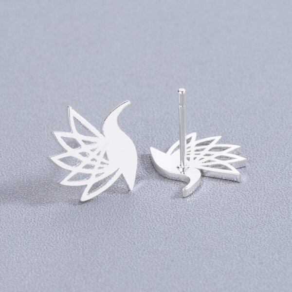 Little Bird Pigeon Stainless Steel Earrings Earings - Image 2