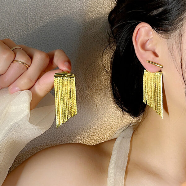 Geometric Simple Metal Earrings