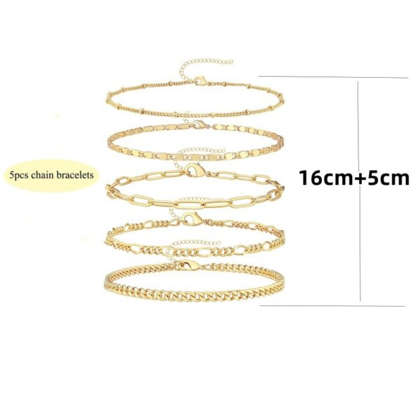 Women's Fashion Retro Metal All-match Bracelet - Image 7