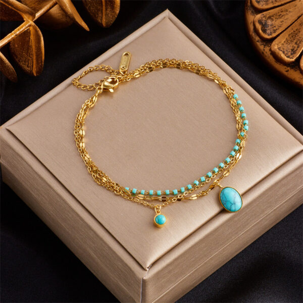 Women's Fashion Three-dimensional Butterfly Titanium Steel Bracelet - Image 6