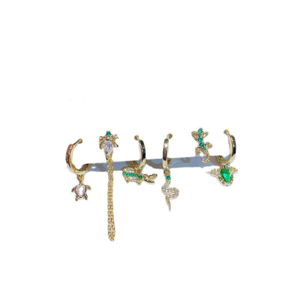 Fashion Personality Small Animal Earings Set - Image 6
